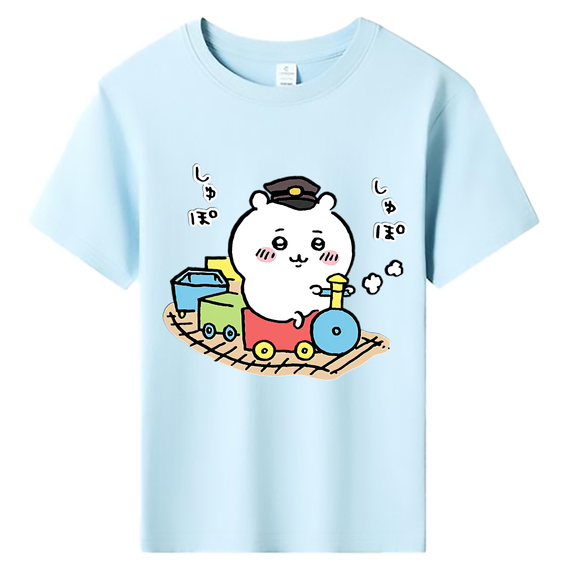 （画像用） ちいかわ ちいかわ Chii-kawa chiikawa 綿100％キッズTシャツ（フロントプリント）
